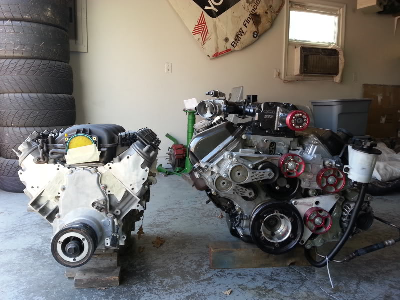 LS vs Ford modular